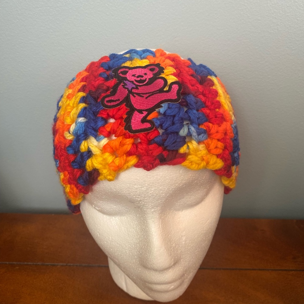 Grateful Dead Dancing Bear Headband/Earwarmer